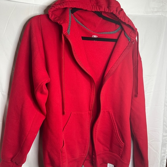 Athletic Works Tops - Red zip up athletic works hoodie. Size M. Super comfortable. Worn once